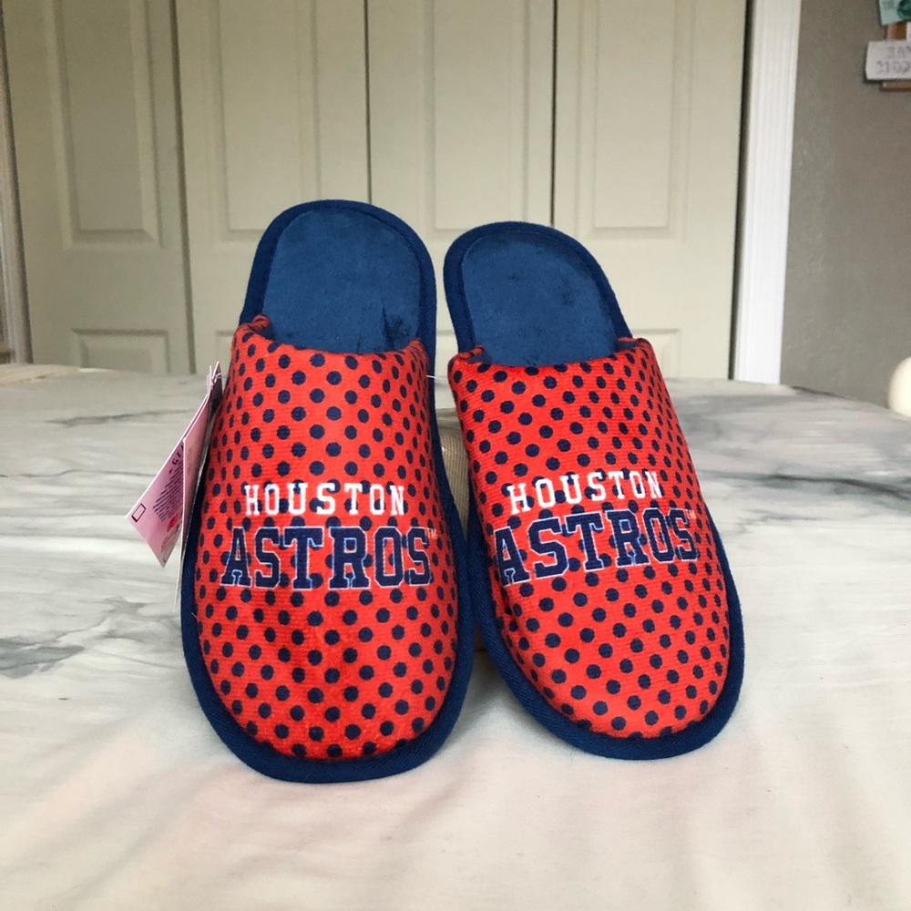 Houston Astros Lounge Slippers